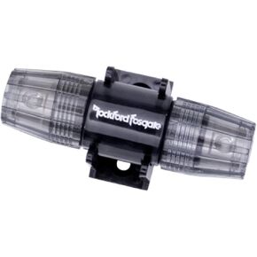 Rockford Fosgate Single in-Line AGU Fuse Holder for 4 AWG or 8 AWG Wire