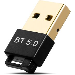 Bluetooth Adapter for PC, UrbanX USB Mini Bluetooth 5.0 Wireless Transfer Dongle for Bluetooth Printer Windows 10/8.1/8/7