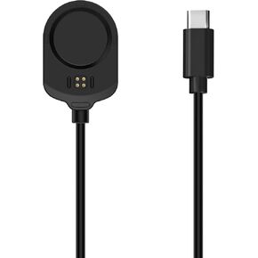 Compatible with Garmin MARQ 2 Series Watch Type-C Charger Dock Station for MARQ 2 Athlete/Adventurer/Captain/Golfer/Aviator/Driver/Commander Safety Charging Cable Replacement Cord Stand (Black)