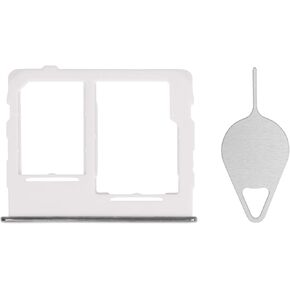 Sim Card Tray Replacement for Samsung Galaxy A32 5G (Single SIM Version) - White Card Tray Slot Holder Bracket Adapter with Needle Ejector for A32 5G Model SM-A326U SM-A326U1