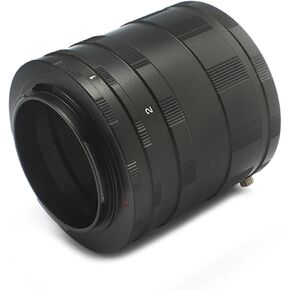 Macro Lens Extension 3 Ring Tube Suit for pentax K PK Mount Camera K10D K20D K7 K5 KX Camera