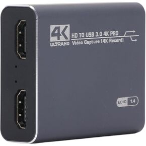 بطاقة فيديو 4K Portable USB3.0 HD Multimedia Interface Sound Card
