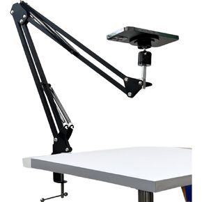 Overhead Phone Stand and Holder - Flexible Arm Phone Stand - Camera Holder with Clamps for Live Streaming, Webcams, and Recording Videos (MagSafe Compatible)