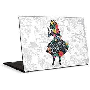 Skinit Decal Laptop Skin Compatible with Dell XPS 15in (2017) - Officially Licensed Disney Alice in Wonderland (Animated) Silhouette Curiouser and Curiouser Design