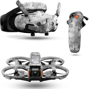 دائرة بدون طيار متوافقة مع DJI Avata 2 Bundle (2024) - Camo hexadots - Premium 3M Vinyl Protction Wrap Cover - من السهل تطبيق | مصنوع في الولايات المتحدة الأمريكية من قبل Mayyskins