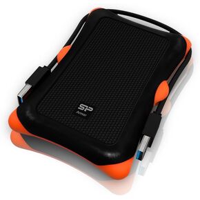 Silicon Power 4TB Rugged Armor A60 Military-grade Shockproof/Water-Resistant USB 3.0 2.5" External Hard Drive for PC, Mac, Xbox One, Xbox 360, PS4, PS4 Pro and PS4 Slim, Black