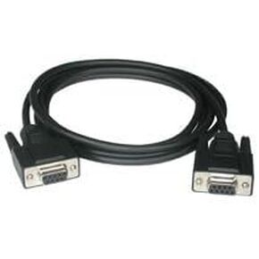 15ft DB9 F-F Null Modem Cable Black