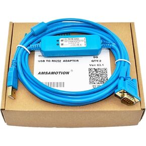 USB to RS232 Serial Port Cable DB9 Conversion Cable USB to rs232 Converter Male Port Female Port com Port(Royal Blue)