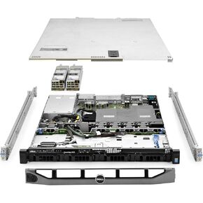 Dell PowerEdge R430 Server 2x E5-2698V4 2.20GHz 40-Core 256GB RAM 4X 10TB SAS (متجدد)