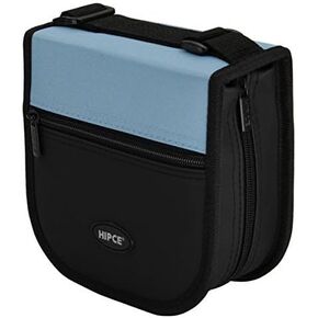 Portable 36 CD/DVD Wallet (Light Blue)