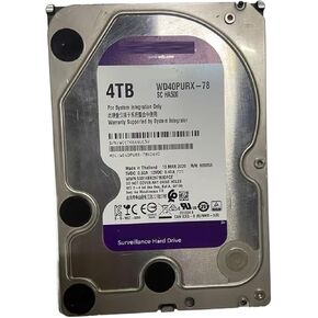 1Pcs WD40PURX 4T for 3.5" Hard Disk Des-ktop Enterprise Server 5400 RPM SATA HDD