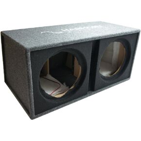 Harmony Audio HA-E12 Dual 12" Empty Vented Port Sub Box Unloaded Enclosure New