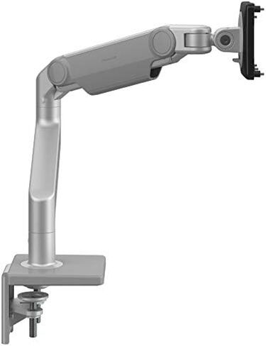 Humanscale M8.1 Adjustable Monitor Arm with Two Piece Clamp Mount and Base - Silver M81CMSBTB in Kuwait