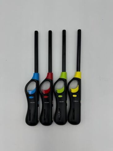 Neon Utility BBQ Stick Lighters (24), Variety in Saudi Arabia