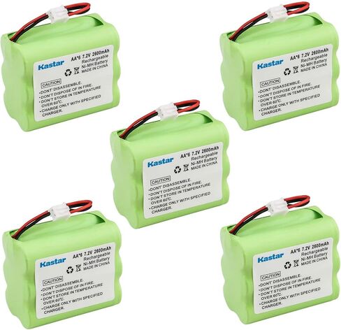 Kastar 1-Pack 7.2V 2300mAh Ni-MH Battery Replacement for ADT/Protection One Control Box Battery, JC1P-BH722 Security Control Panel Battery, DANTONA CUSTOM223, 2GIG BATT1X, 2GIG BATT2X Console in Saudi Arabia
