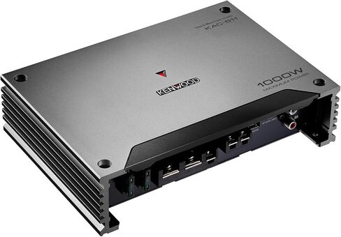 Kenwood KAC-511 Class D Digital Mono Amplifier with Variable Low-Pass Crossover - Black in Saudi Arabia