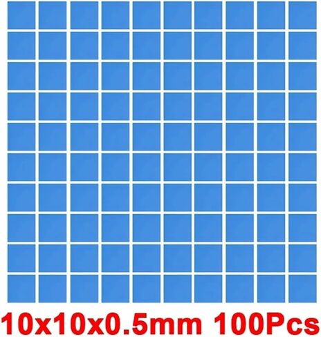100 * 100 * 0.5mm 100 * 100 * 1mm pad pad cpu pad gpu pad (100x100x1.0mm) in Kuwait