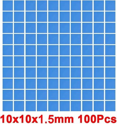 100 * 100 * 0.5mm 100 * 100 * 1mm pad pad cpu pad gpu pad (100x100x1.0mm) in Kuwait