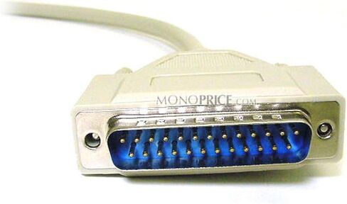 Monoprice 3-Feet DB25 M/F Molded Cable (101591) White in Saudi Arabia