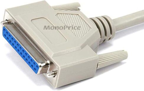 monoprice 3 أقدام db25 m/f كابل مصبوب (101591) أبيض in Kuwait