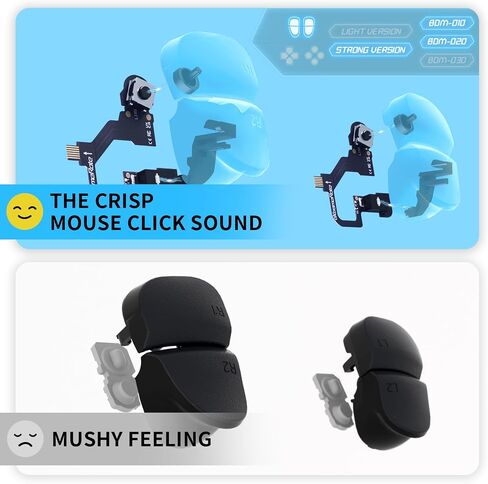 مفتاح Micro Micro Extremere - إصدار قوي من اللمس النقر فوق الشعر طقم V2 لـ PS5 وحدة تحكم BDM -010 020 أزرار الكتف in Saudi Arabia