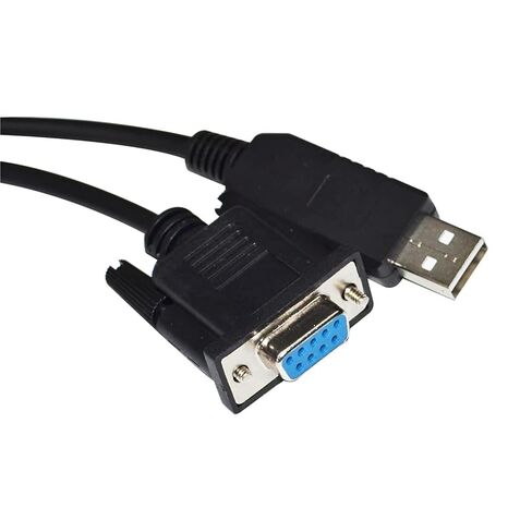 FT232RL CHIP USB to DB9 Female RS232 Serial Converter Null Modem Cable Cross WIRINGS 2RXD 3TXD OR 2TXD 3RXD Crossover Wire(1.8m,PINOUT 2) in Kuwait