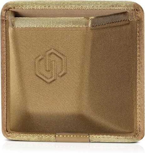 Savior Equipment Tactical Rifle Muzzle Cover Barrel Shield Protector, Semi-Hard Molded Muzzle Protection Cover w/Hook Backing, Range Gear Utility Storage Pocket in Saudi Arabia