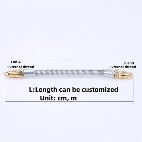 1PCS أداة توليفة مضخة زنبرك زنبرك أنبوب زيت أنبوب زيت الحماية M8 in Kuwait