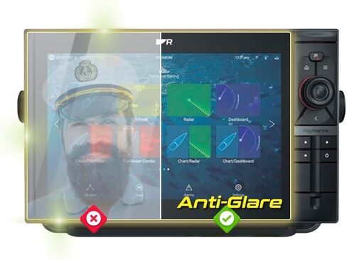 IPG Anti-Glare Made for Raymarine Element 7 HV Fishfinder Display Matte Finish Screen Protector Film, Perfect for Outdoor Use for Element7 in Kuwait