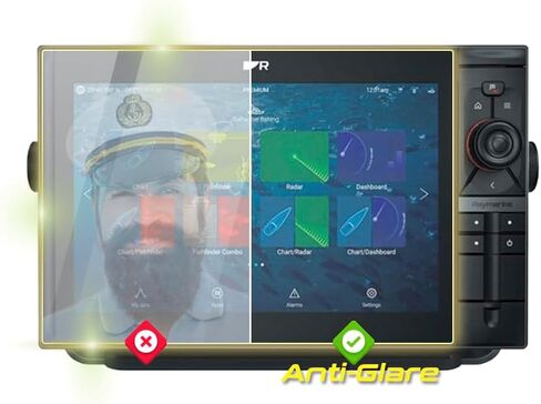 IPG Anti-Glare Made for Raymarine Element 7 HV Fishfinder Display Matte Finish Screen Protector Film, Perfect for Outdoor Use for Element7 in Kuwait
