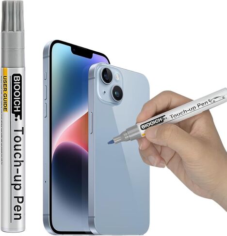 Blue SP87 Touch Up Paint for iPhone 15/15Plus, Phone Frame Scratch Repair Pen with Replacement Tip – Quick & Easy Paint Fix in Saudi Arabia