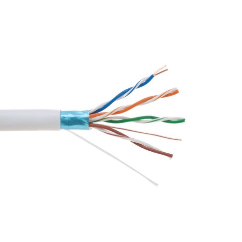 CAT5E FTP 1000 قدم محمية سلك سلكي سلك إيثرنت كابل الشبكة الأزرق in Saudi Arabia