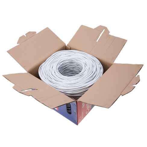 CAT5E FTP 1000 قدم محمية سلك سلكي سلك إيثرنت كابل الشبكة الأزرق in Saudi Arabia