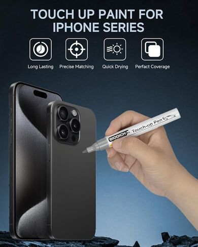 Blue SP87 Touch Up Paint for iPhone 15/15Plus, Phone Frame Scratch Repair Pen with Replacement Tip – Quick & Easy Paint Fix in Saudi Arabia