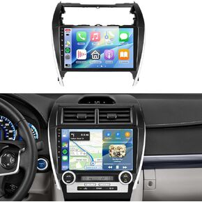 for Toyota Camry 2012-2014 Car Stereo with Snapdragon 8 Core Processor 4GB+64GB Android 13 Radio 10.1 Inch 1280 * 720 IPS Touchscreen Carplay/Android Auto GPS WiFi FM/RDS SWC Camera