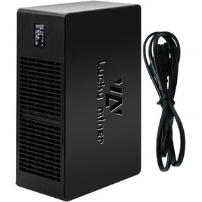 Bitcoins Miner 4.5TH/S Solo Miner LV08 Upgrade Asic Chip SHA-256 BTC Lottery Crypto Miner 4500GH/S Lucky Miner 2.4G WiFi 120Watt Bitcoins Mining Machine Home Use Low Noise