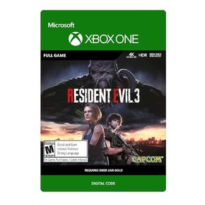 Resident Evil 3 Xbox Game for Series S (Discless), Series X and Xbox One - Full Game - Witness the climactic events of Raccoon City in completely reimagined Resident Evil 3
