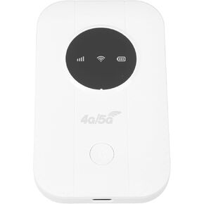 4G Portable USB Modem, Portable WiFi Hotspot for Travel, with SIM Card Slot 300Mbps Mobile Hotspot, 2100MAh Rechargeable Battery Router, Connect Up to 10 Devices