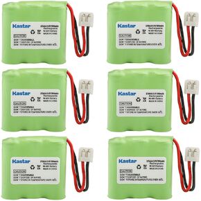 Kastar 2-Pack NiMH Battery 2/3AAA 3.6V 500mAh Replacement for Binatone E3300, Advance 100, Binatone E3310, Binatone Pegasus, BT Quartet 300, BT Quartet 3100, BT Quartet 3500, Cable & Wireless CWD 1000