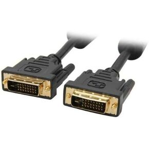 AYA 3Ft (3 Feet) DVI-D Dual Link M/M (24+1 Pin) Cable w/Ferrites and Gold Connectors
