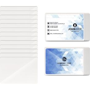 Index Card Laminating Pouches100-Pack, 3x5 Laminating Pouches, 5 Mil Heat Sealing Laminating Pouches - for Recipe Cards, Work Permits, ID Cards, Student Badges & File Cards