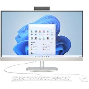 HP 27-CR0019 27 "FHD All-in-One Intel Core I5-1335U 1.3GHz 16GB RAM 512GB SSD Windows 11 Home White (متجددة)
