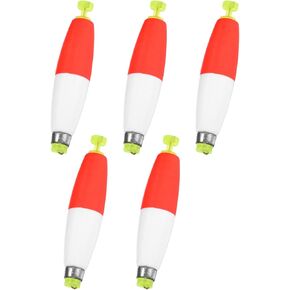 Fishing Bobbers Floats, EVA Foam Weighted Bobbers for Crappie/Bluegill/Trout Bass/Catfish, Clip-on Floats Slip Corks