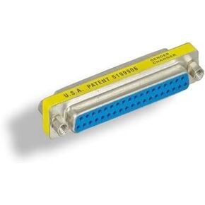 Kentek Mini DB37 37 PIN أنثى إلى أنثى F/F D-SUB MINI ADAPTER MANGER COUPLER RS-423 لوحات توسيع PC
