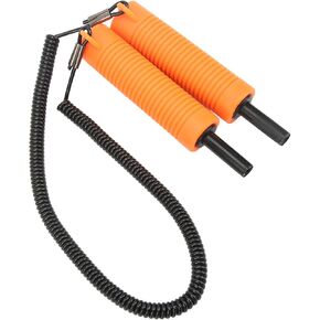 Retractable Ice Picks Ice Fishing Safety Pick Stainless Steel Emergency Gear Outdoor Winter Skating & Fishing Safety Spike Kit