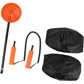 Retractable Emergency Gear Portable Ice Awls Ice Fishing Safety Picks Spoon Knee Pads Kit Winter Fishing Equipment