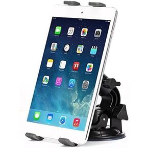 Heavy Duty Car Mount Dash Windshield Tablet Holder Stand for Microsoft Surface Pro 3 - NABI 2 - NABI Jr 5 - NABI XD 10.1" - Nokia Lumia 2520 - US Cellular LG G Pad F 8.0