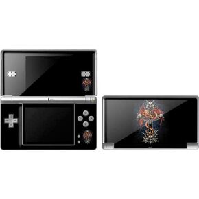 Skinit Decal Gaming Skin Compatible with DS Lite - Originally Designed Gothic Dragon & Skull Cross by Sarah Richter Design