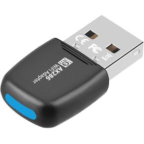 WF 6 USaB Adapter Dongle 286Mbps Network Card 2.4Ghz Mini Wireless Receiver for Pc Laptop for Win10/11 Driver