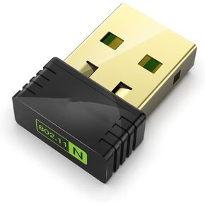 WiFi Amplifier Mini USB WiFi Adapter 150Mbps Wireless Ethernet Network Card Wi-fi Receiver for Desktop Laptop PC (Color : As Shown Size : One Size)